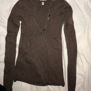 Small brown Aeropastale hoodie sweater